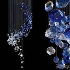 Hanging Composition Asteroid